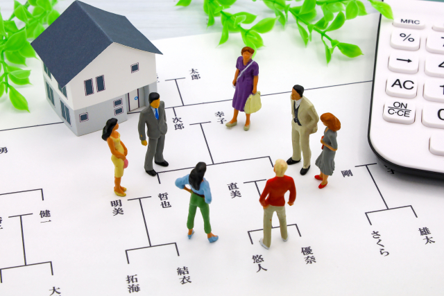 相続関係図のイメージ